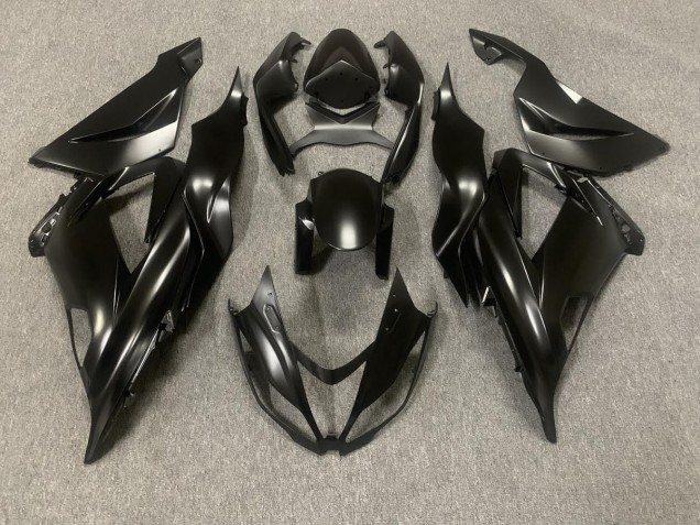 Online 2013-2018 Kawasaki ZX6R Fairings - Matte Black & Protective Coat Online 2013-2018 Kawasaki ZX6R Fairings - Matte Black & Protective Coat