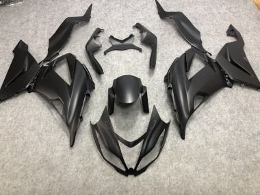 Online 2013-2018 Kawasaki ZX6R Fairings - Plain Matte Black