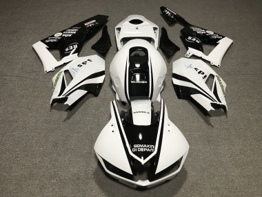 Online 2013-2020 Honda CBR600RR Fairings - Black and White Design