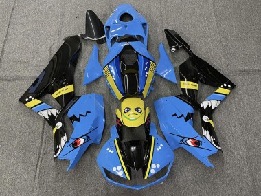 Online 2013-2020 Honda CBR600RR Fairings - Blue Shark