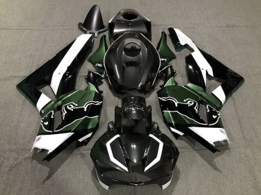 Online 2013-2020 Honda CBR600RR Fairings - Custom Green Carbon Bull