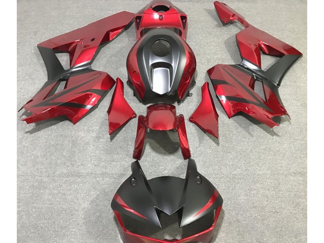 Online 2013-2020 Honda CBR600RR Fairings - Deep Red & Matte Black