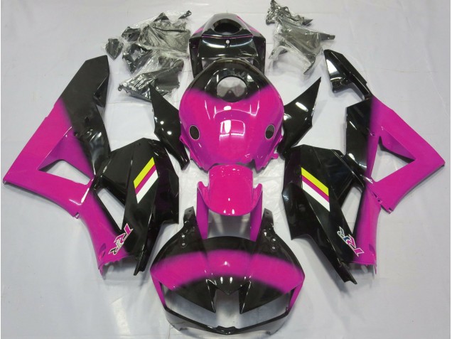 Online 2013-2020 Honda CBR600RR Fairings - Gloss Pink and Black Fade Online 2013-2020 Honda CBR600RR Fairings - Gloss Pink and Black Fade