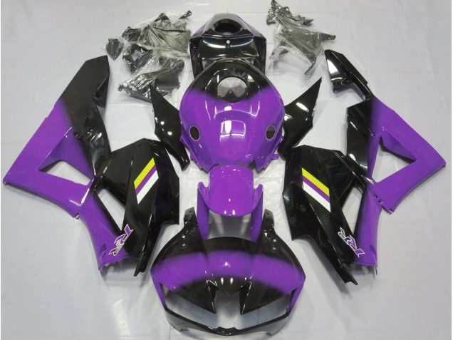 Online 2013-2020 Honda CBR600RR Fairings - Gloss Purple and Black Fade Online 2013-2020 Honda CBR600RR Fairings - Gloss Purple and Black Fade