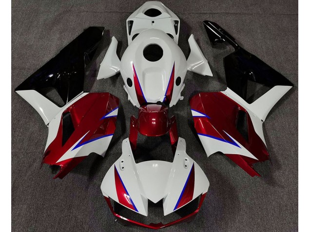 Online 2013-2020 Honda CBR600RR Fairings - Gloss Red White and Blue Online 2013-2020 Honda CBR600RR Fairings - Gloss Red White and Blue
