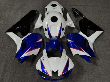 Online 2013-2020 Honda CBR600RR Fairings - Gloss White and Deep Blue