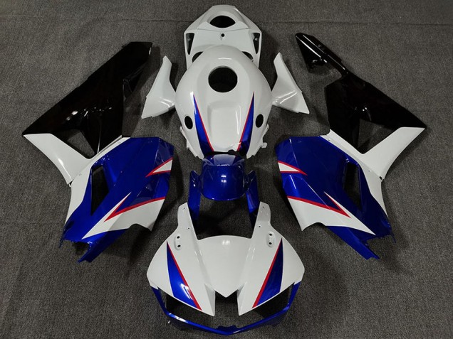 Online 2013-2020 Honda CBR600RR Fairings - Gloss White and Deep Blue