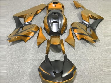 Online 2013-2020 Honda CBR600RR Fairings - Gold and Matte Black