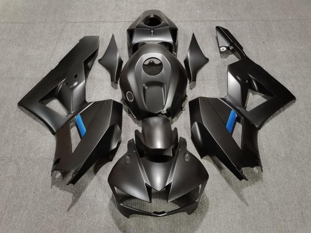Online 2013-2020 Honda CBR600RR Fairings - Matte Black & Light Blue