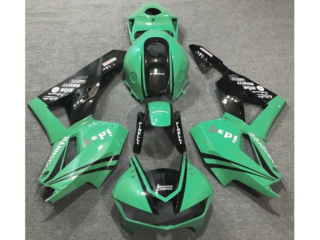 Online 2013-2020 Honda CBR600RR Fairings - Special Green & Logos Online 2013-2020 Honda CBR600RR Fairings - Special Green & Logos