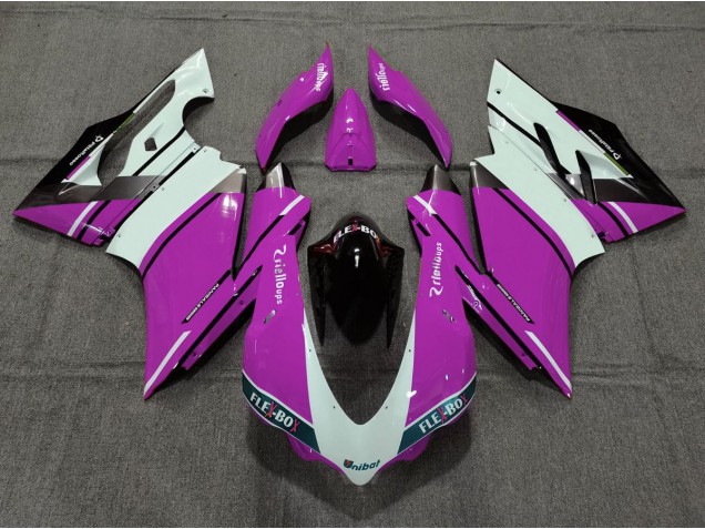 Online 2015-2017 Ducati 959 1299 Fairings - Pink OEM Style Online 2015-2017 Ducati 959 1299 Fairings - Pink OEM Style