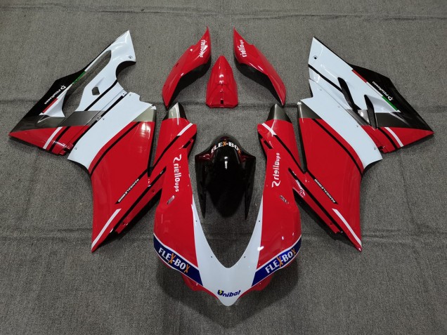 Online 2015-2017 Ducati 959 1299 Fairings - Red OEM Style Online 2015-2017 Ducati 959 1299 Fairings - Red OEM Style
