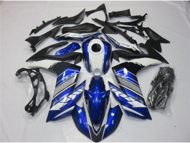 Online 2015-2018 Yamaha R3 Fairings - Blue and Silver