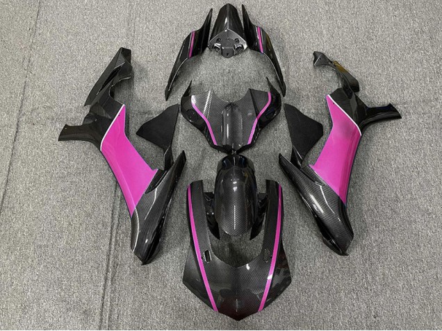 Online 2015-2019 Yamaha R1 Fairings - Carbon Fiber & Pink Online 2015-2019 Yamaha R1 Fairings - Carbon Fiber & Pink