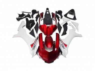 Online 2015-2019 Yamaha R1 Fairings - Maroon Custom OEM Style