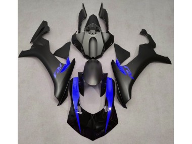 Online 2015-2019 Yamaha R1 Fairings - Matte Black & Blue