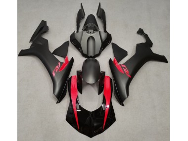 Online 2015-2019 Yamaha R1 Fairings - Matte Black & Pearl Red