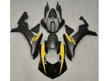 Online 2015-2019 Yamaha R1 Fairings - Matte Black & Yellow