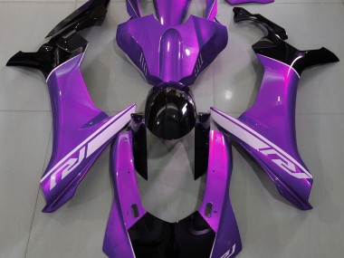 Online 2015-2019 Yamaha R1 Fairings - Mood Purple and Black