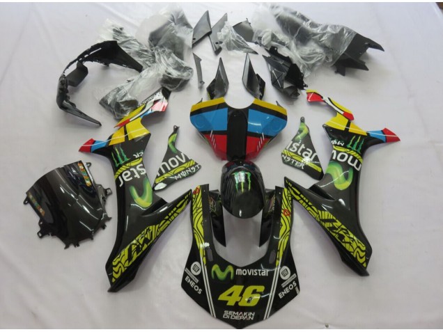 Online 2015-2019 Yamaha R1 Fairings - Movistar Online 2015-2019 Yamaha R1 Fairings - Movistar