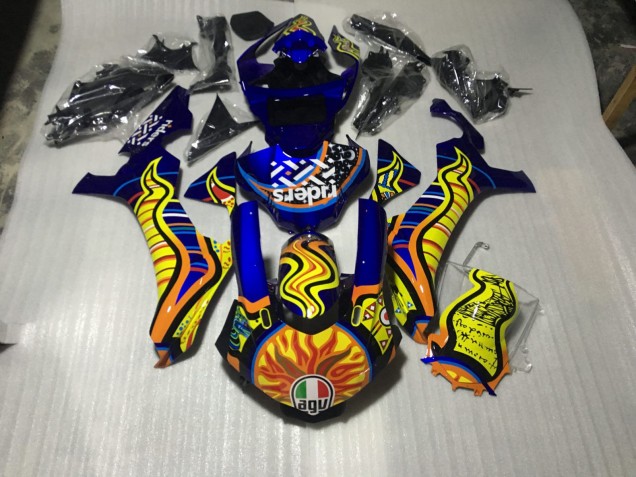 Online 2015-2019 Yamaha R1 Fairings - Tribal Design