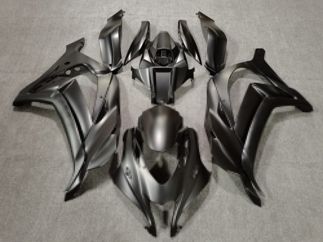 Online 2016-2019 Kawasaki ZX10R Fairings - Matte Metal Silver Online 2016-2019 Kawasaki ZX10R Fairings - Matte Metal Silver