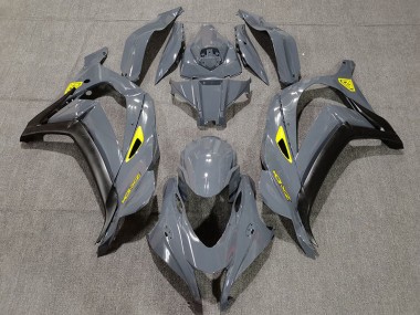 Online 2016-2019 Kawasaki ZX10R Fairings - Nardo Gray & Black