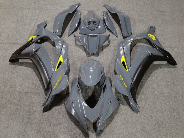 Online 2016-2019 Kawasaki ZX10R Fairings - Nardo Gray & Black