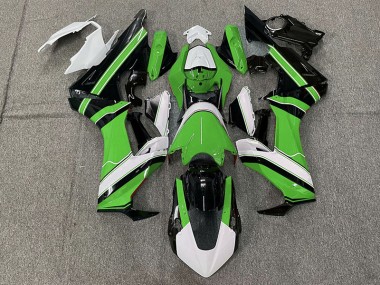 Online 2017-2019 Honda CBR1000RR Fairings - Gloss Green White and Black