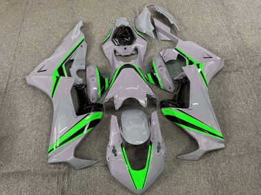 Online 2017-2019 Honda CBR1000RR Fairings - Nardo with Green Stripes