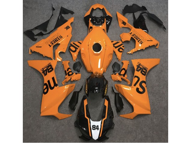 Online 2017-2019 Honda CBR1000RR Fairings - Orange Street Flava Online 2017-2019 Honda CBR1000RR Fairings - Orange Street Flava