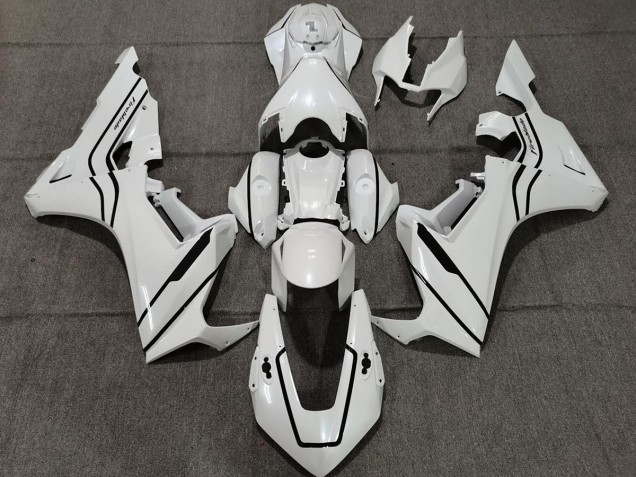 Online 2017-2019 Honda CBR1000RR Fairings - Pearl White and Black