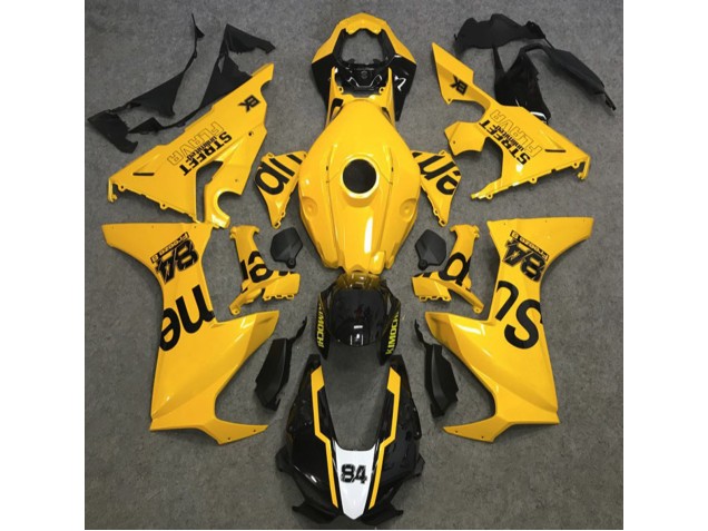 Online 2017-2019 Honda CBR1000RR Fairings - Yellow Street Flava Online 2017-2019 Honda CBR1000RR Fairings - Yellow Street Flava