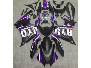 Online 2017-2019 Suzuki GSXR 1000 Fairings - Matte Black & Purple
