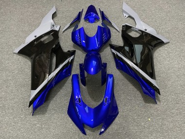 Online 2017-2019 Yamaha R6 Fairings - Cement Black and Blue