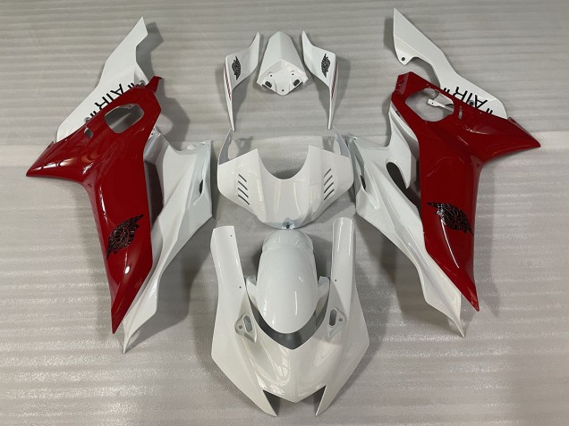Online 2017-2019 Yamaha R6 Fairings - Gloss White and Red J AIR Online 2017-2019 Yamaha R6 Fairings - Gloss White and Red J AIR