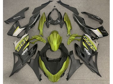 Online 2018-2020 Kawasaki Ninja 400 Fairings - Liquid Yellow and Gray