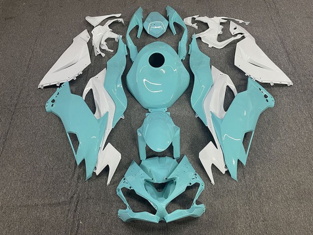 Online 2019-2020 Kawasaki ZX6R Fairings - Aqua Online 2019-2020 Kawasaki ZX6R Fairings - Aqua